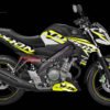 Decal Stiker YAMAHA New Vixion WHITE RACING LEMONLIME
